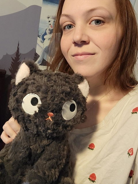 Jiji the Cute Fluffy Black Cat Plushie | Limited stock