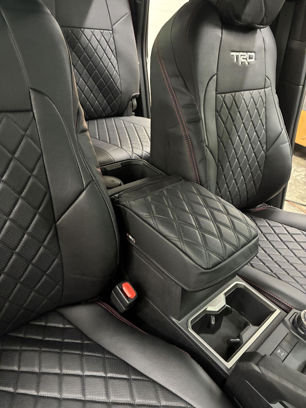 Center Console Armrest Cover Protector for Toyota Tacoma 2024-2026