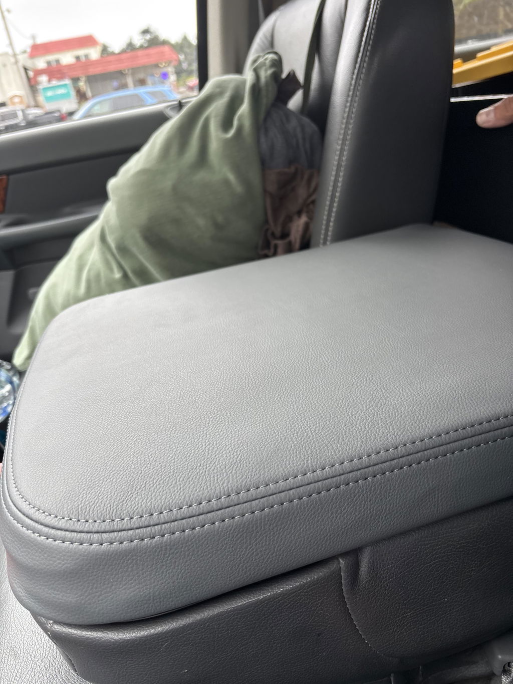 Easy Installation Center Console Cover Replacement for Jump Seat 2002-2008 Dodge Ram 1500 2500 3500