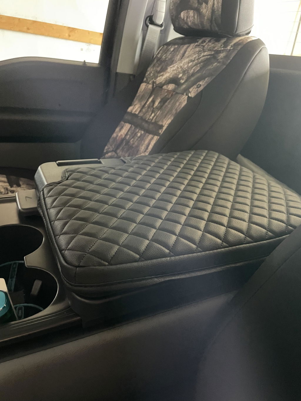 Center Work Surface Armrest Cushion for 2021-2026 F150, 2023-2026 F250 F350