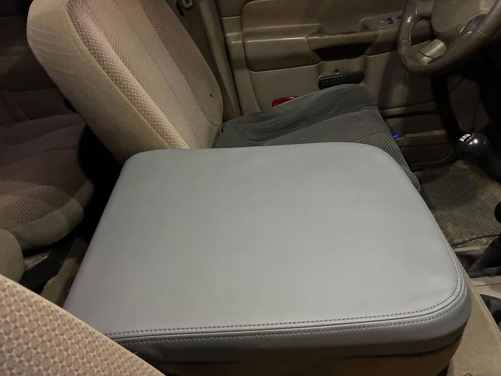Easy Installation Center Console Cover Replacement for Jump Seat 2002-2008 Dodge Ram 1500 2500 3500