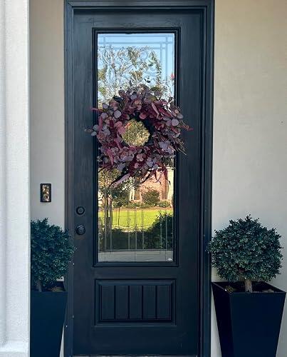 Fatima A.'s Keepsake Bloom wreath at home
