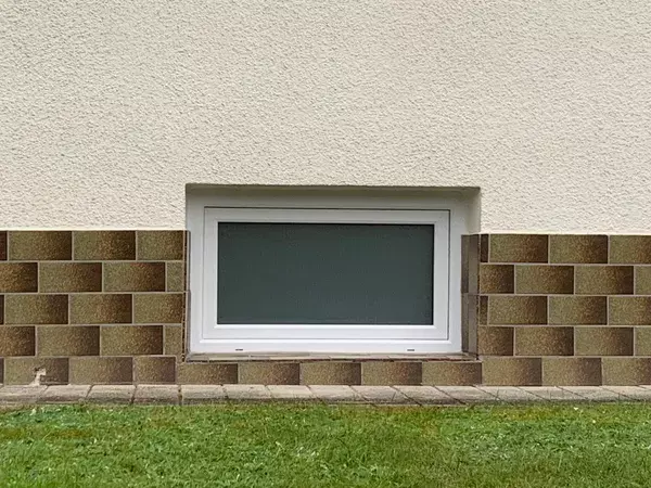 Kellerfenster Kunststoff Dreh/Kipp - Weiß - 2-fach verglast - 60 mm Profil