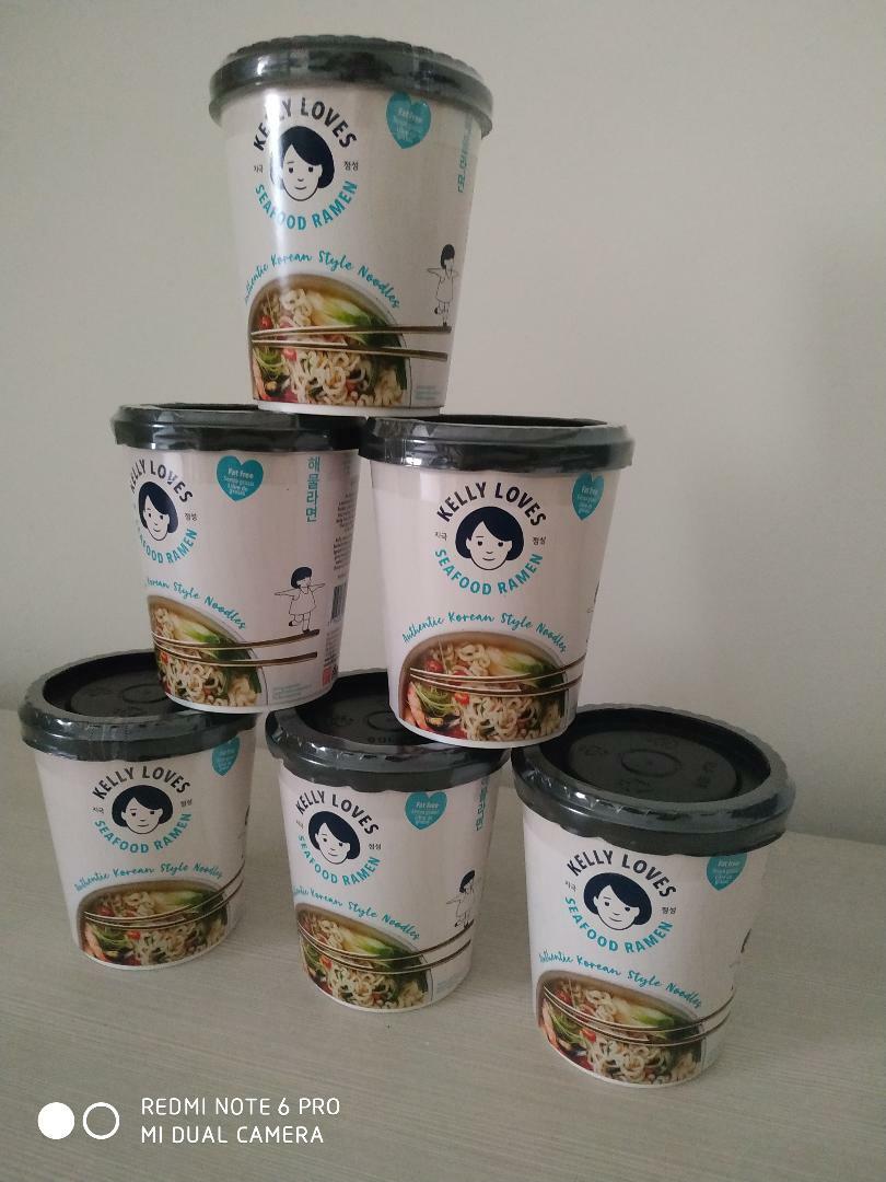 Seafood Ramen Noodles