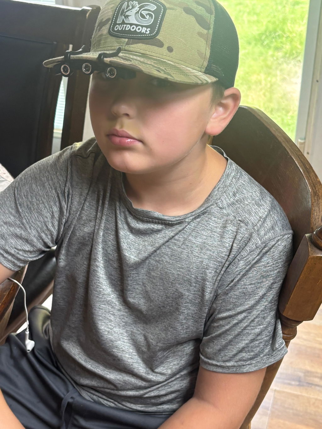 KG Camo Snapback hat