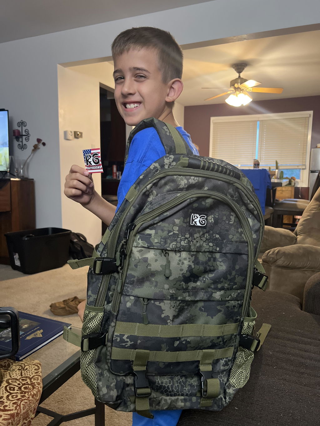 KG Camo Backpack
