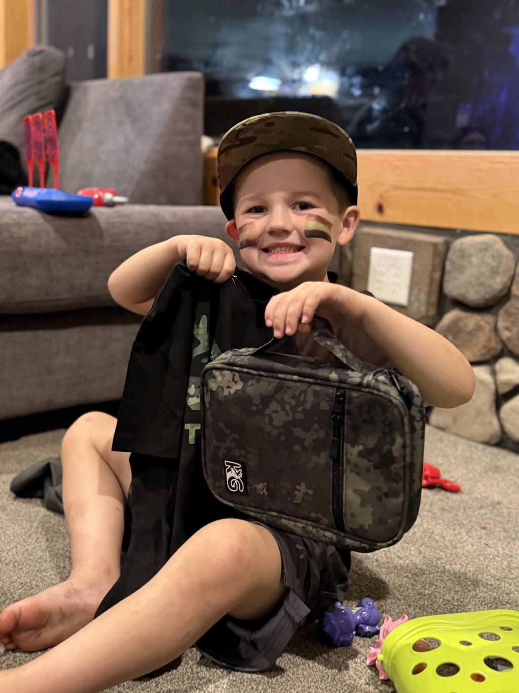 KG Camo Snapback hat