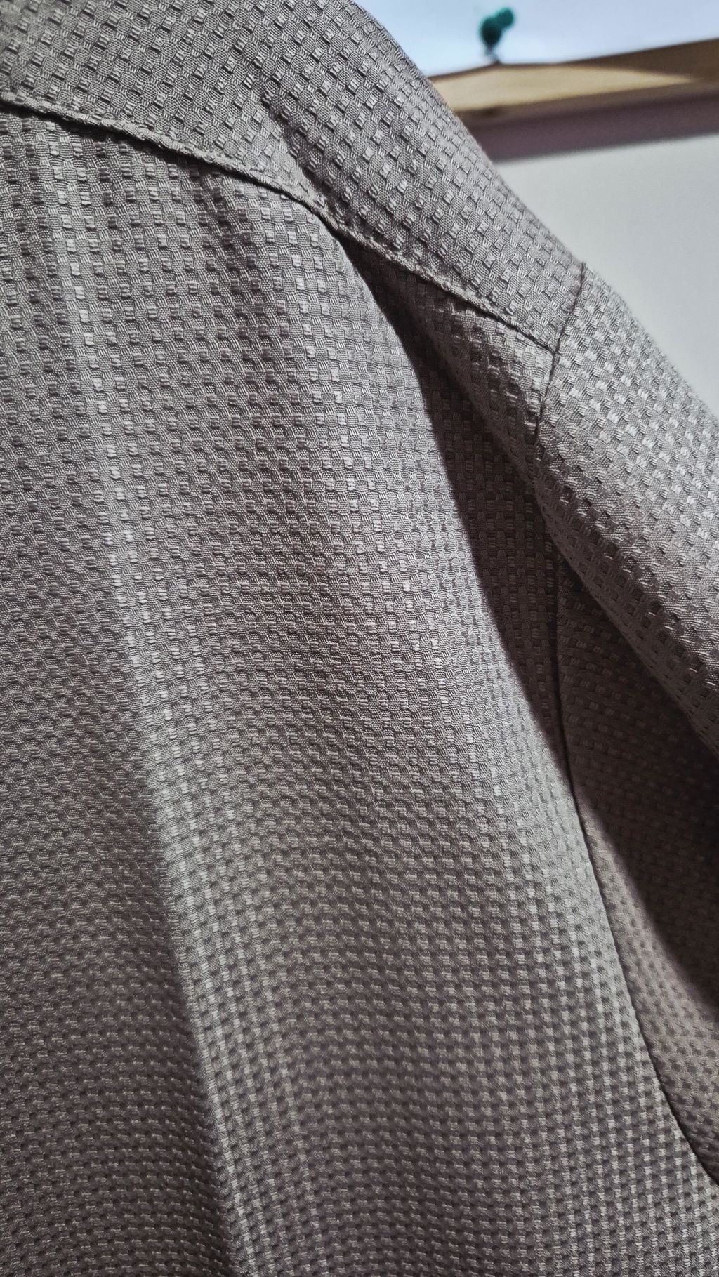 Nadim Modern Fit Top Quarter Sleeves - Pale Brown
