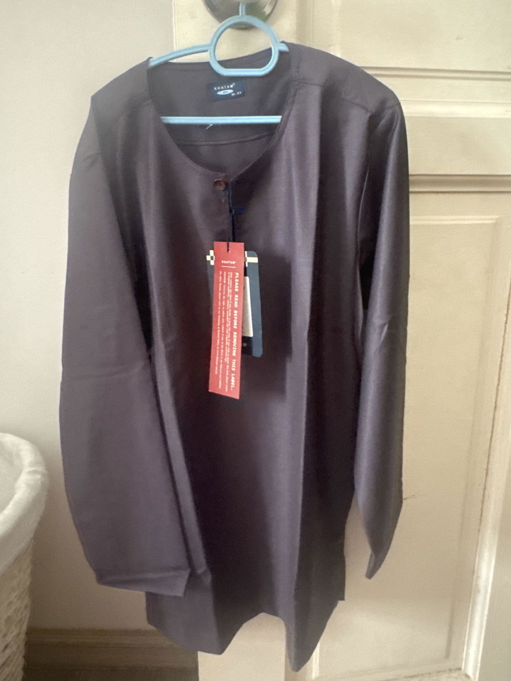 Patawali Boys Top - Lead Grey