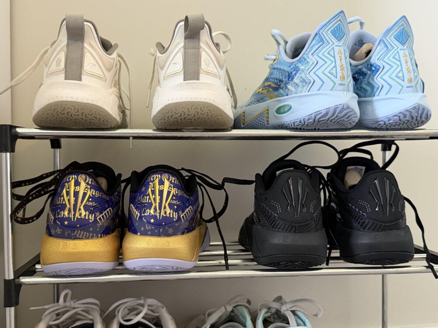 ANTA KAI 3 “Triple Black” Basketball Shoes | Kyrie Irving Signature