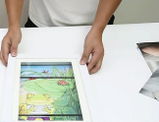 A. review photo