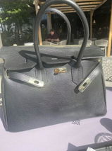 Bolso de Piel Pregato Juliette Negro