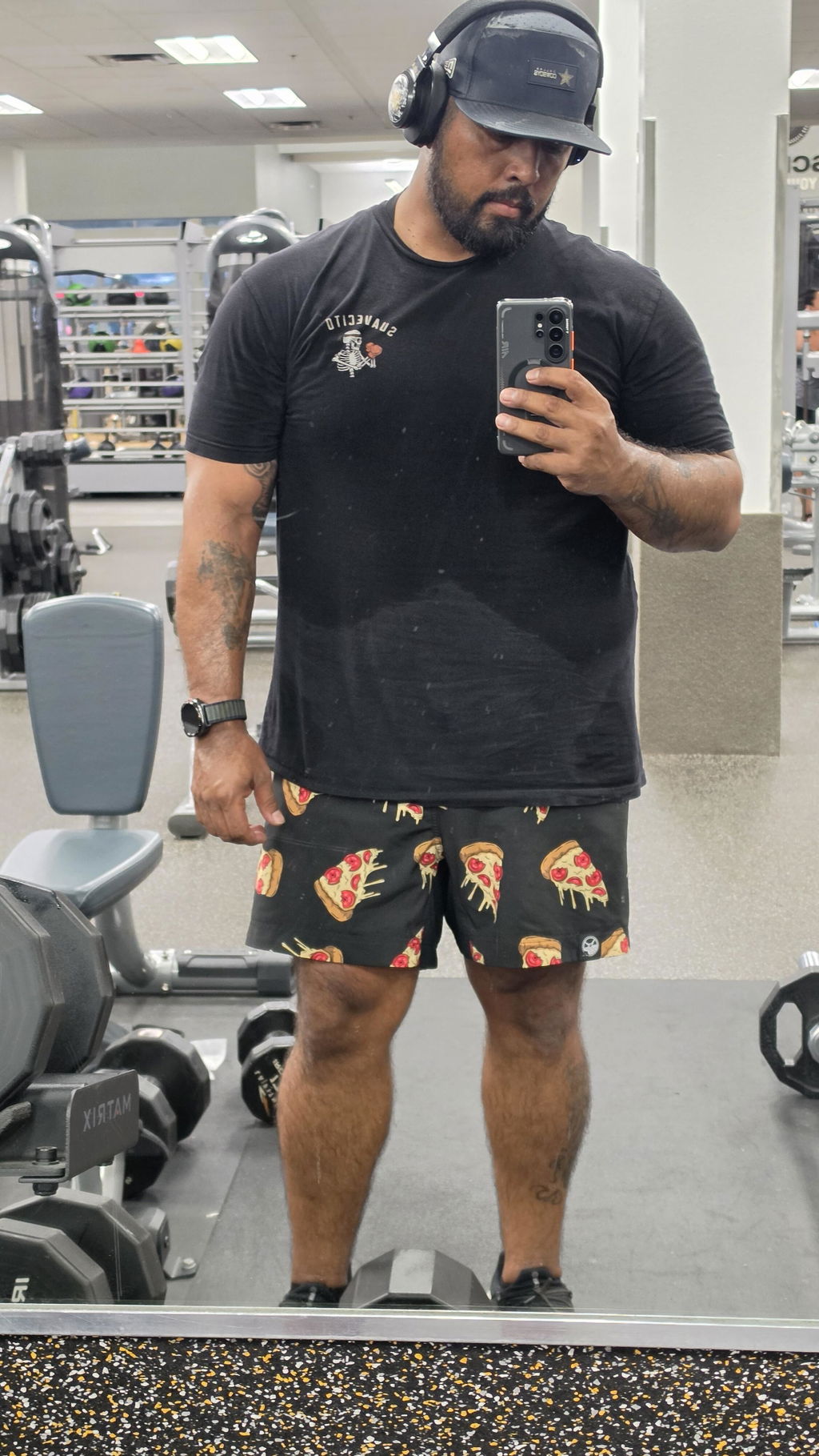 Plateroni Pizza Premium 5.5" Training Shorts