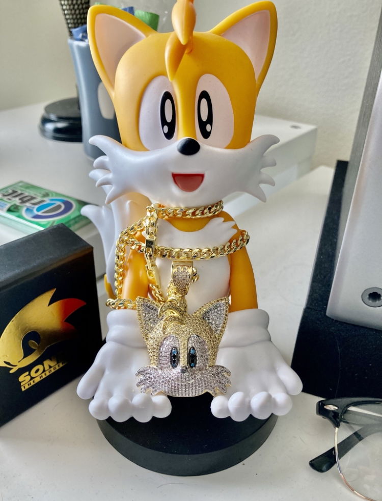 Tails Necklace | Sonic the Hedgehog Jewelry | King Ice