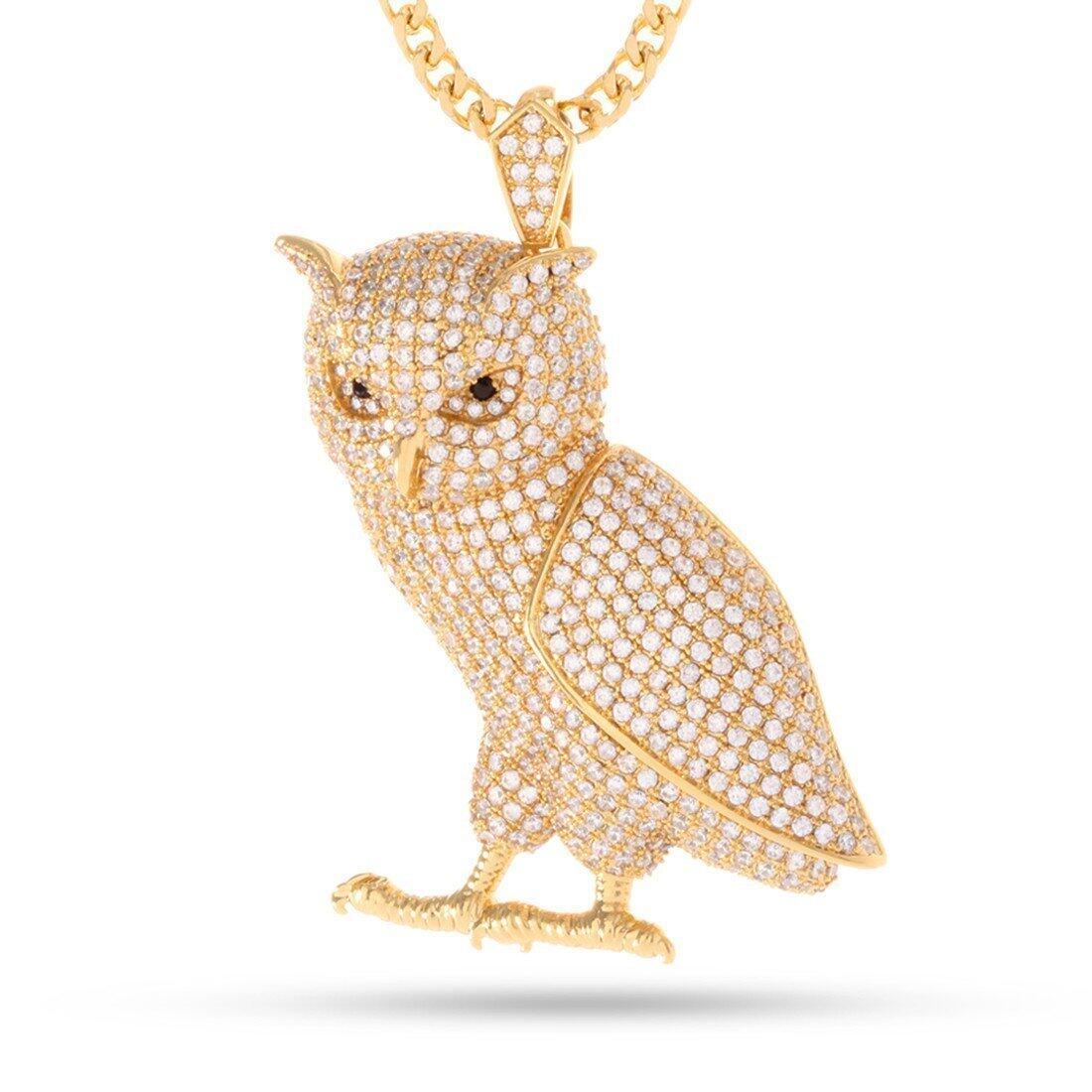 Wise Owl Necklace | Animal Jewelry | King Ice