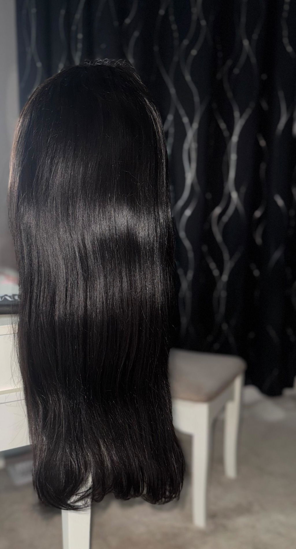 Premium Virgin Natural Black HD Lace Wigs