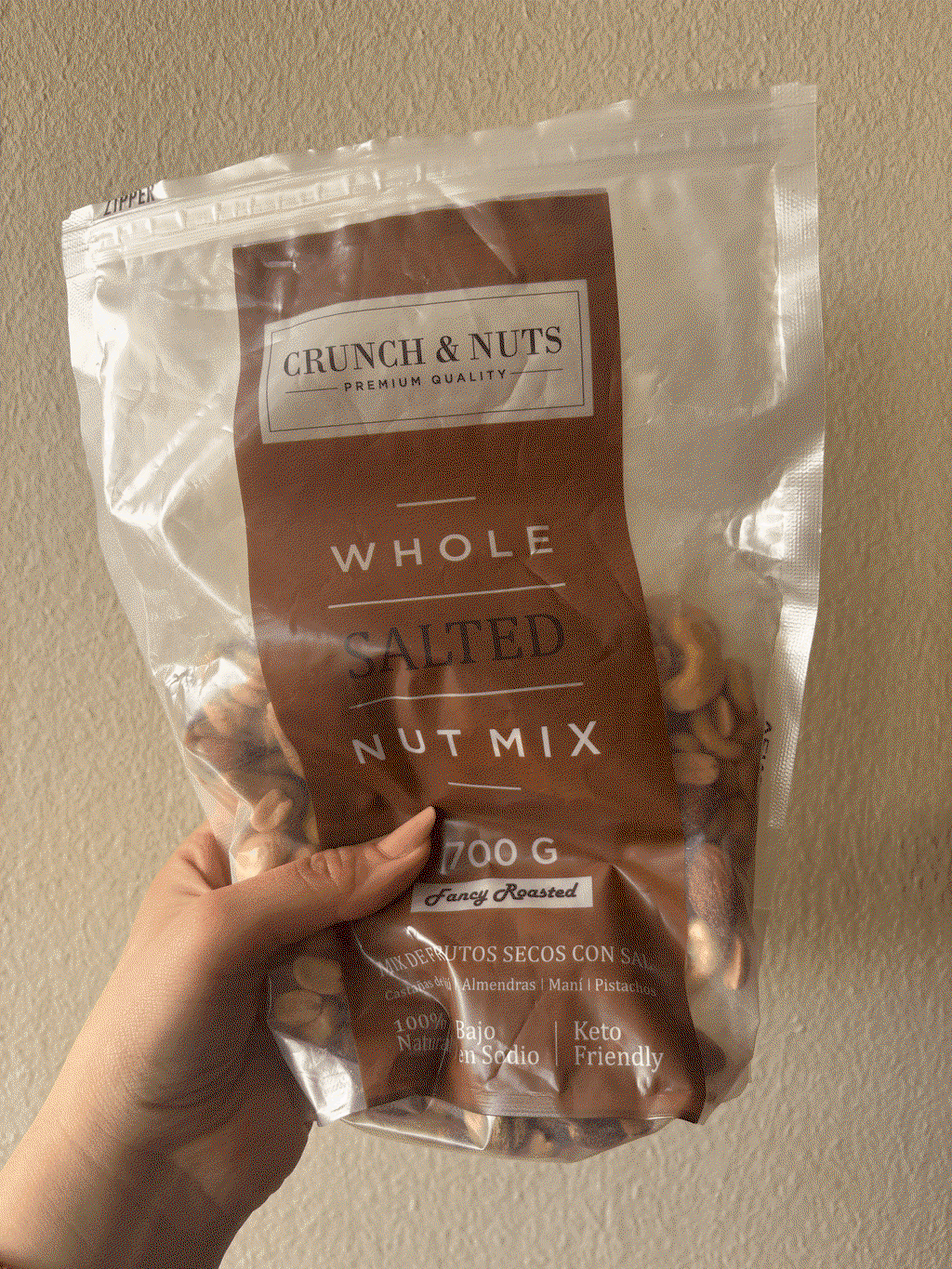 Mix de Frutos Secos Pistacho Con Sal Crunch & Nuts 700 g