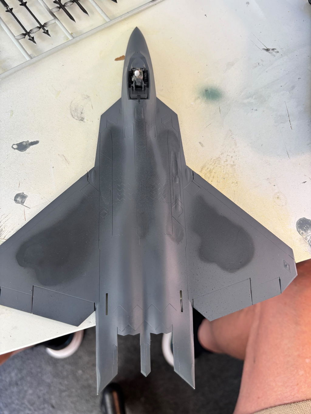 Revell Lockheed Martin F-22/F-22A Raptor 1/72 Canopy Paint Masks, Kit # 04386 (72055)