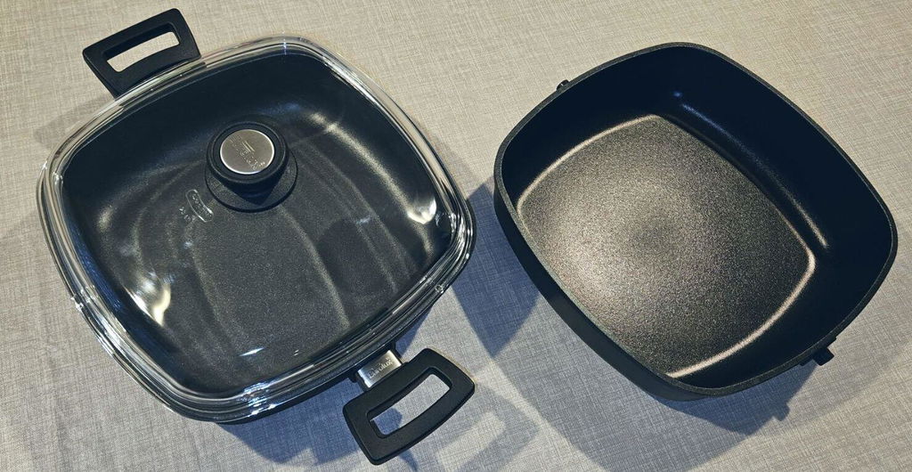Premium Guss Kasserole quadratisch