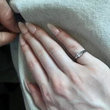 1 CT Marquise Cut East West Solitaire Lab Grown Diamond Engagement Ring