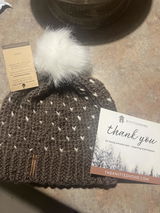 Tiny Heart Knit Beanie