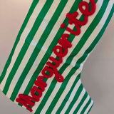 Personalized Striped Christmas Stocking