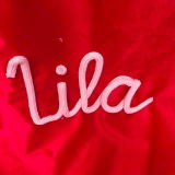 Personalized Velvet Santa Sack with Yarn-Embroidered Name
