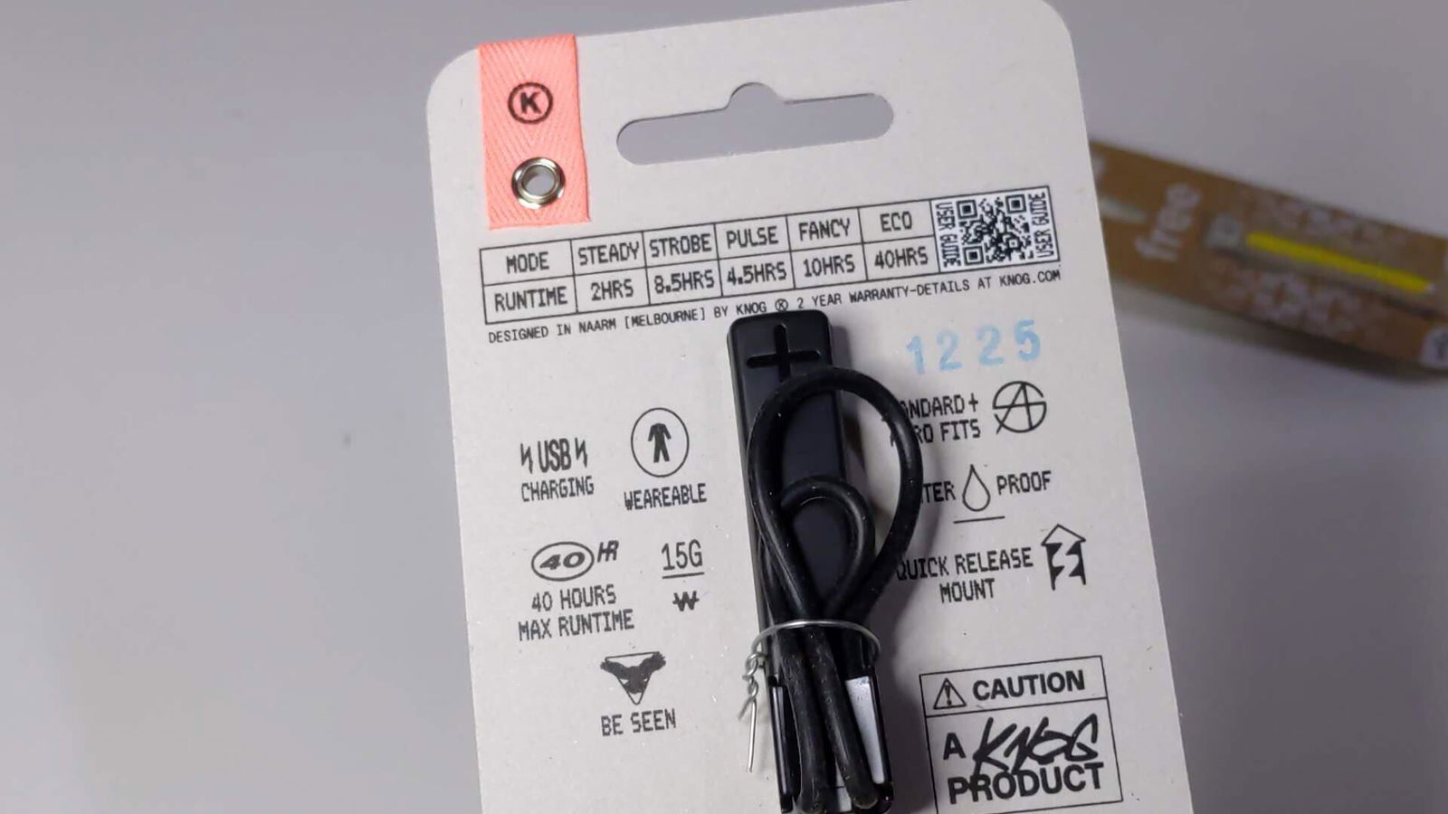 Plus Rear Bike Light | LED Rechargeable | Knog