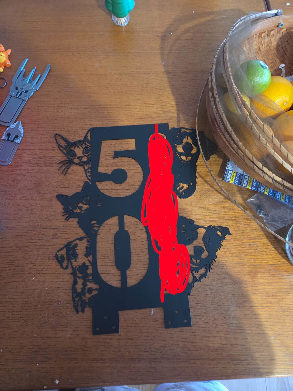 Dog Cat House Number, Dog Cat Address Sign | Personalized Metal House Number Plaque