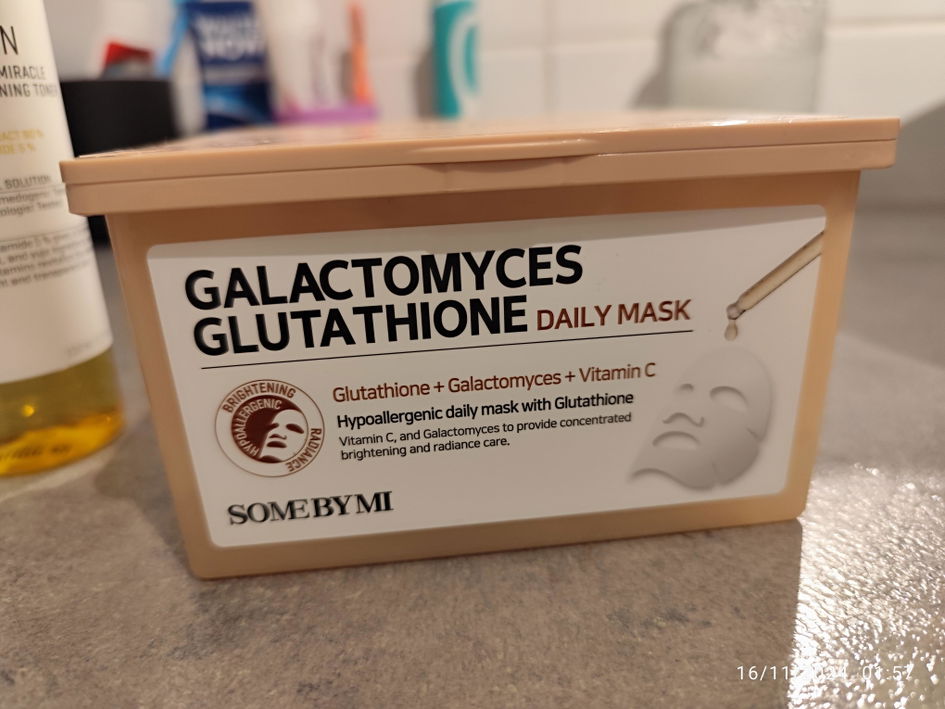 Some By Mi Galactomyces Glutathione Daily Mask I Korean Skincare – Korean-Skincare