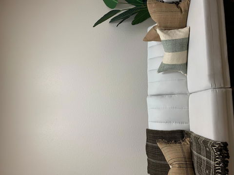 Small Lumbar Pillow Cover handmade with Dessert Tan Hues & Hand-loomed Indian Wool : SUNSTONE MAYA