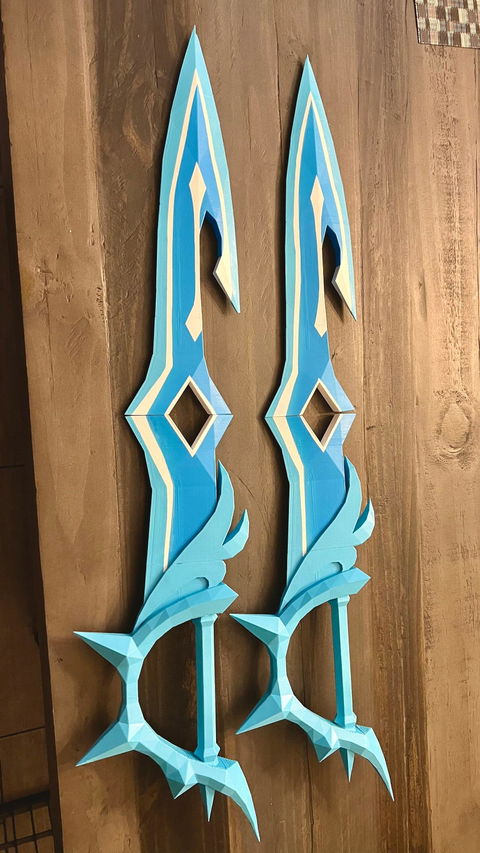 Childe Single Sword - Digital 3D Model - Genshin Impact - Childe Cosplay