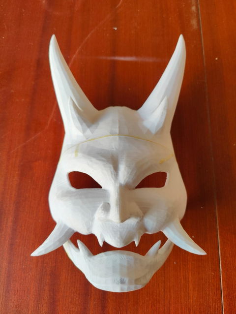Xiao Demon Mask - Digital 3D Model - Genshin Impact - Xiao Cosplay