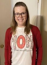 Your Family Name with Kids Names Valentines Personalized Name Graphic Tees T-Shirts