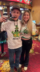 RUB FOR LUCK! Ball Sack St. Patrick's Day Funny Graphic Tees T-Shirts