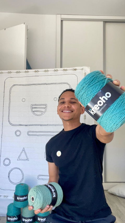 Tufting Pure Wool Kreoho® - Sea Pine 500g