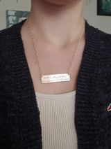 Etsy customer review photo