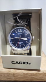 RELOJ  PARA HOMBRE CASIO  MTP-1335D-2AVDF - PLATEADO