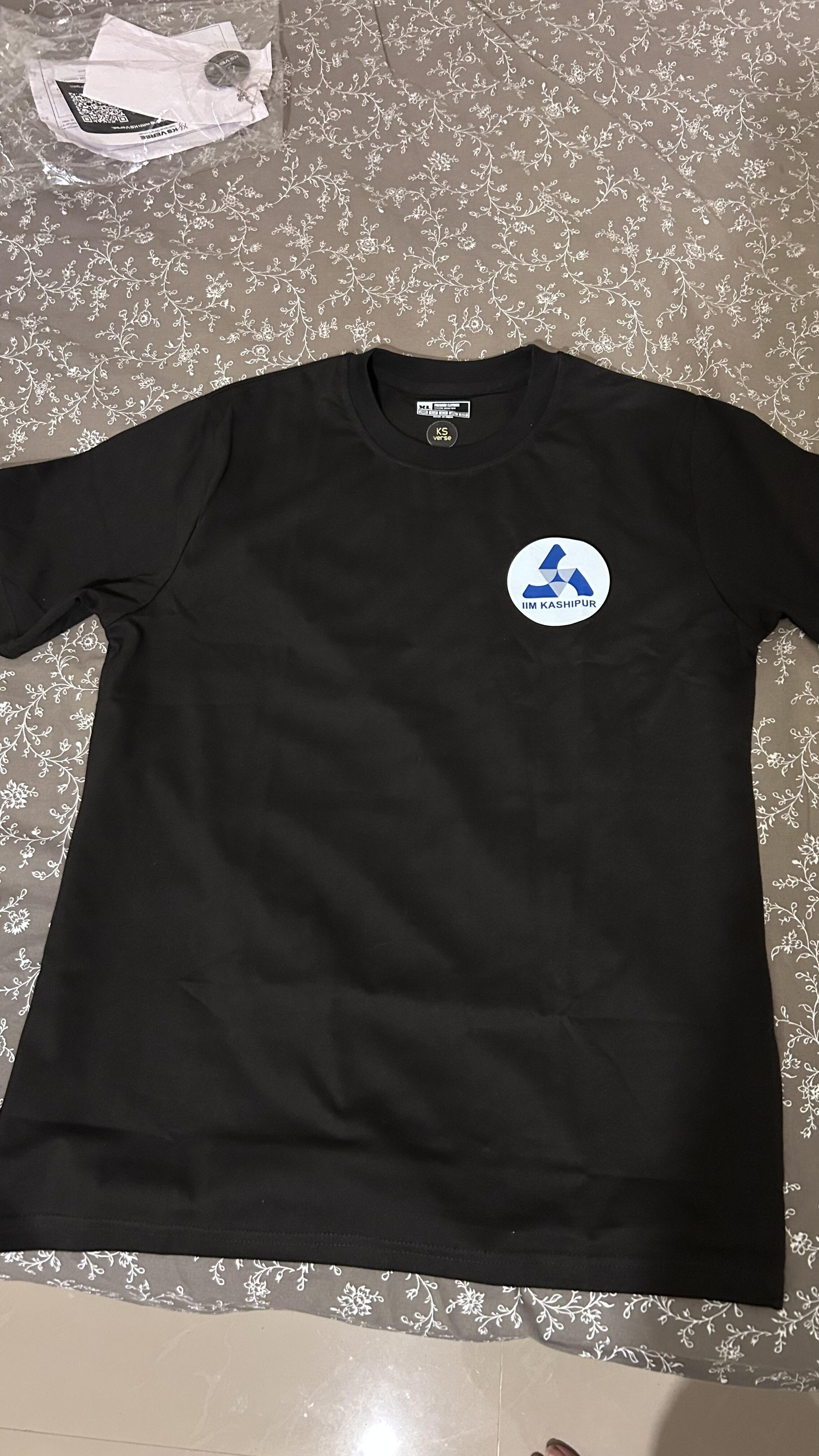 The IIM Kashipur Minimalist Round Neck Tee - 210GSM
