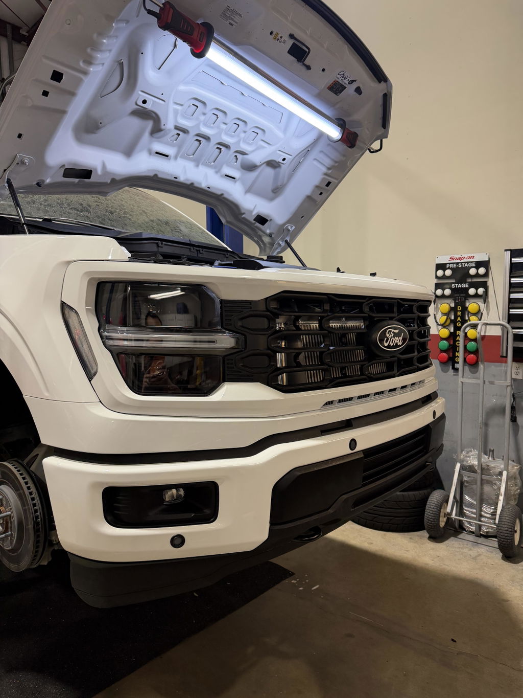 Full LED Headlights Pair for 2024–2025 Ford F-150, Dual-Projector with DRL, Startup & Sequential Turn Animation, Plug & Play for STX / XLT / XL