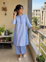 New Beautiful Cotton  Kurti Pant