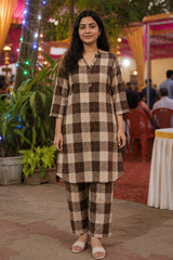 Mocha Brew Cotton Co-Ord Set