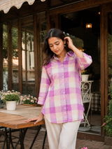 Orchid Natural Cotton Co-Ord Set