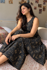 Premium Black & Gold Printed Co-Ord Sets