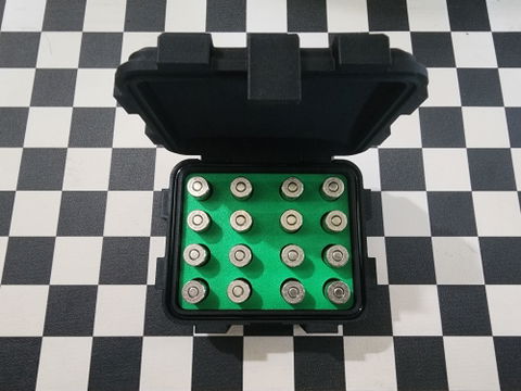 9mm Luger Ammunition Storage Container - Crate Box Style - 16 rounds (Kustom Request)