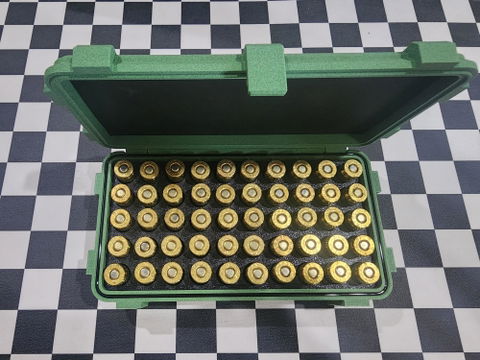 45 ACP Ammunition Storage Container - Crate Box Style - 50 rounds