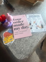 Etsy customer review photo