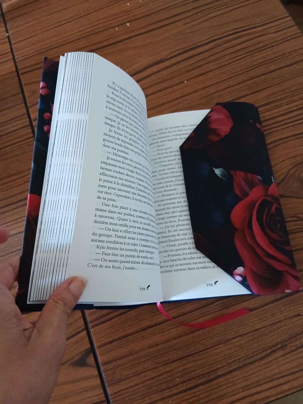 Couvre-livre - Rosalina
