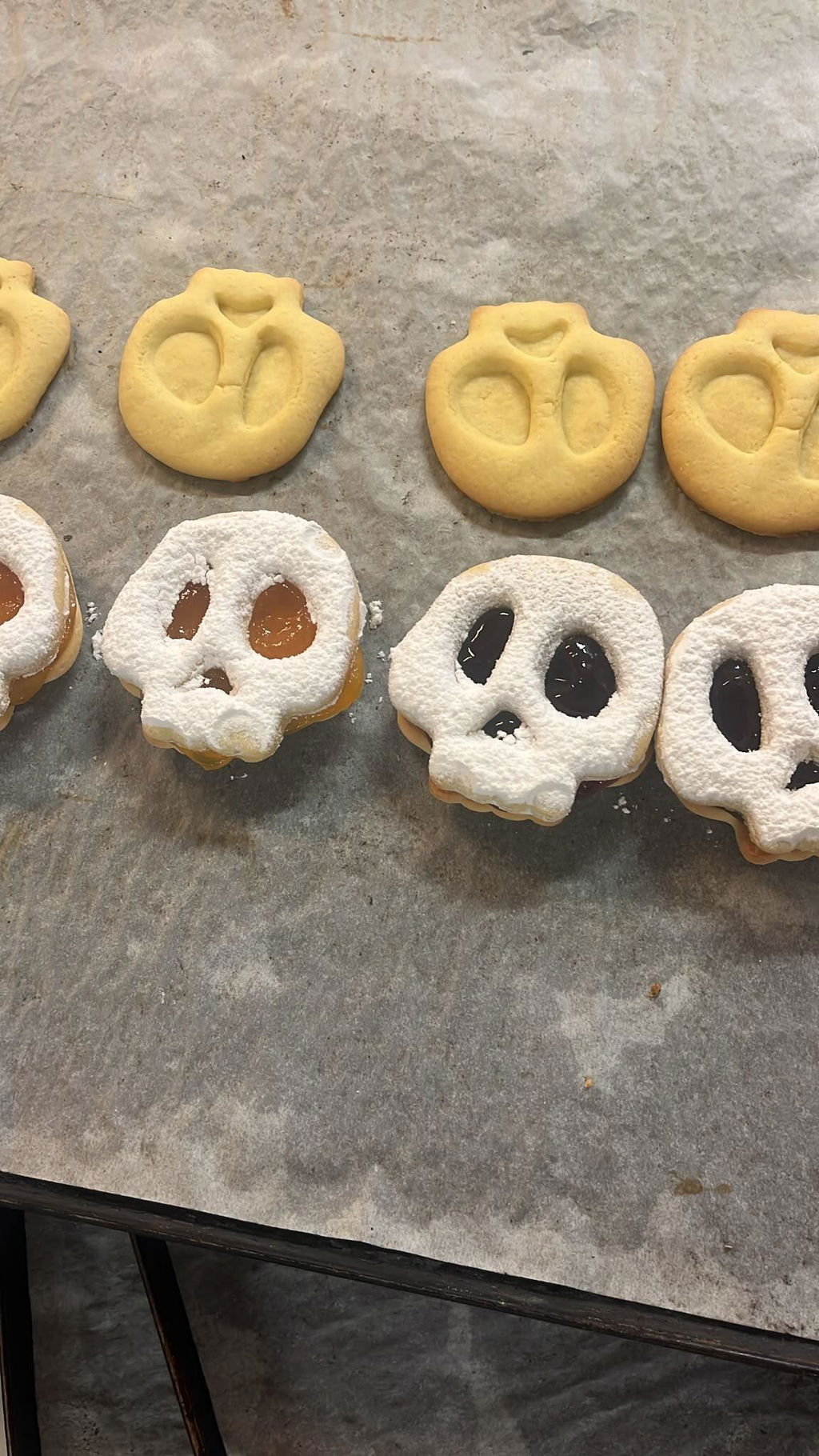 Stampo per biscotti a forma di Teschio Halloween