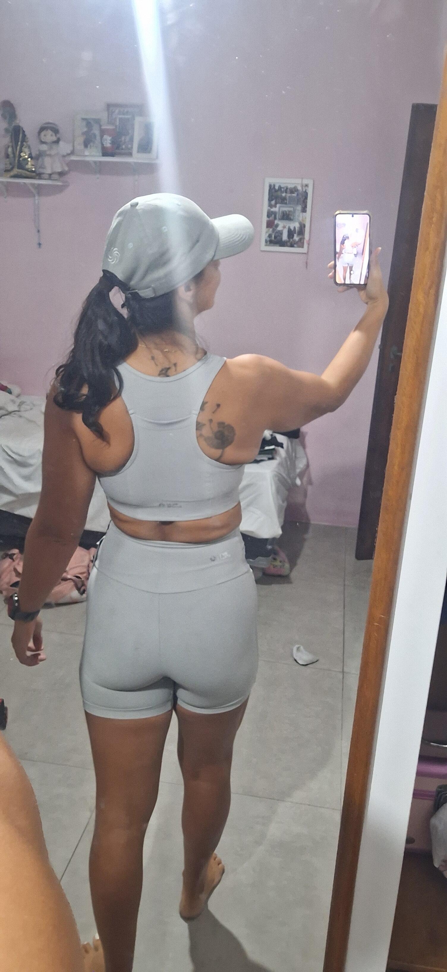 Top de Compressão com Super Bolso 2.0 CompressSkin Branco - La Vie